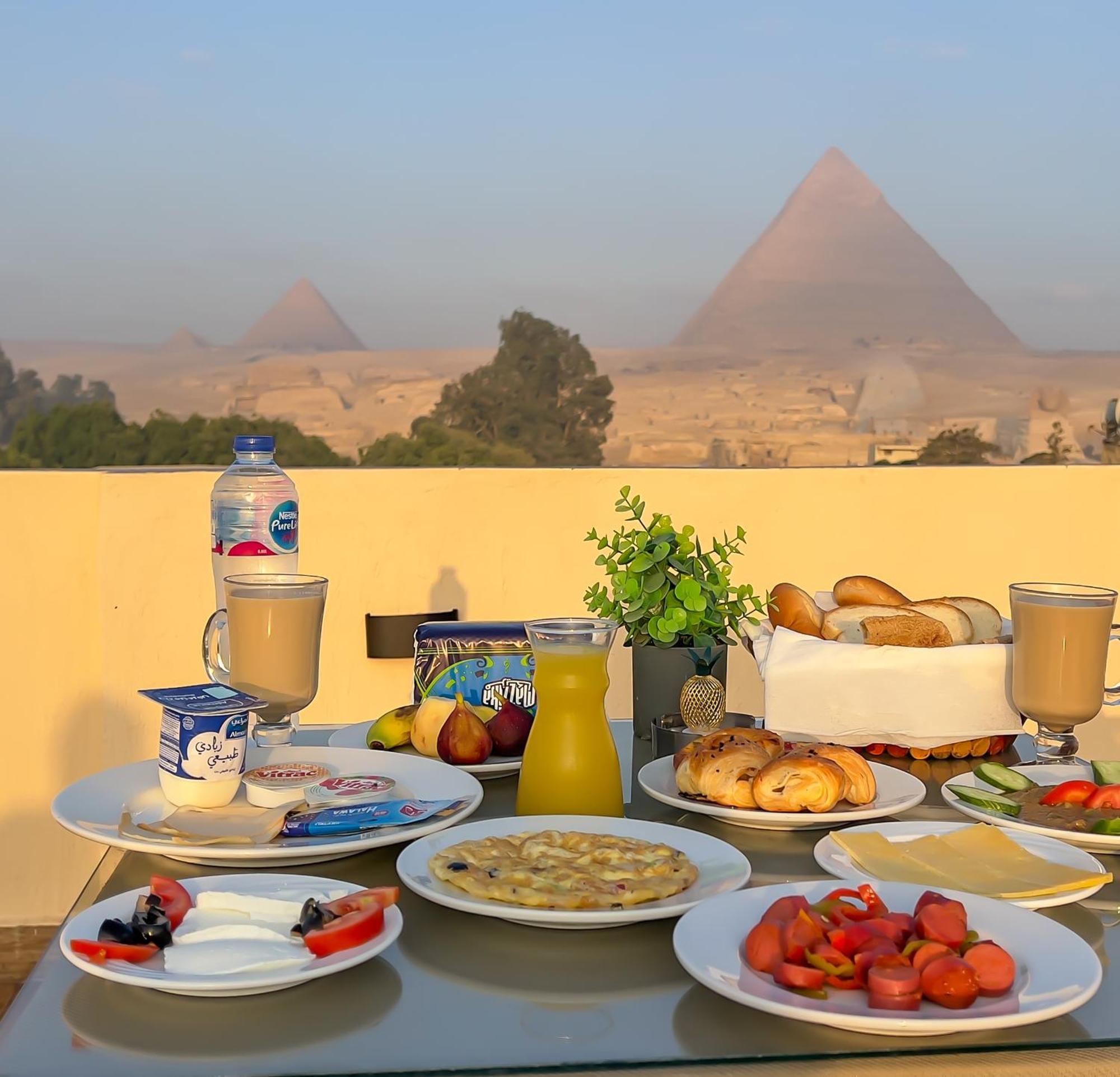 Pyramids Vista Inn Kafrat al Jabal Экстерьер фото