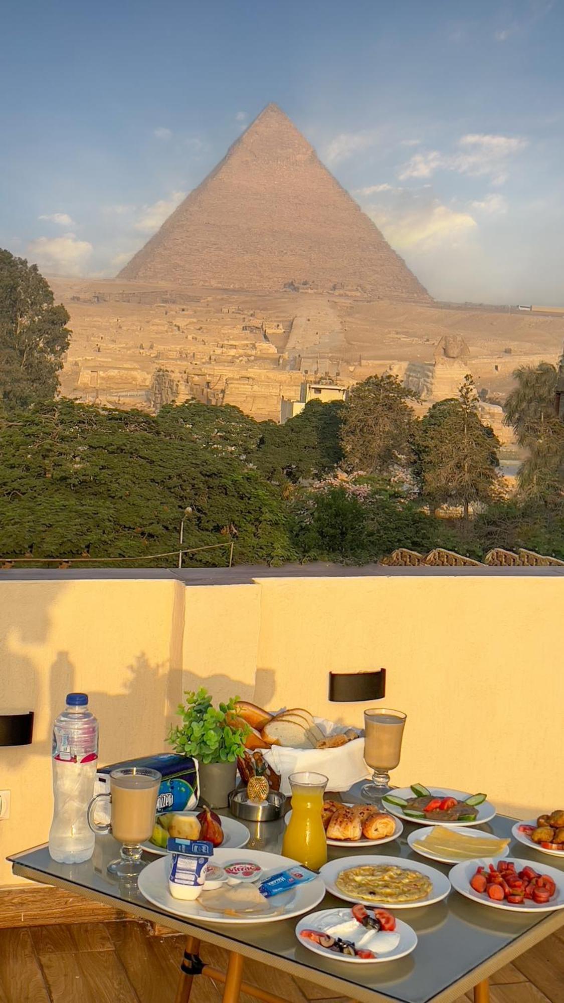 Pyramids Vista Inn Kafrat al Jabal Экстерьер фото