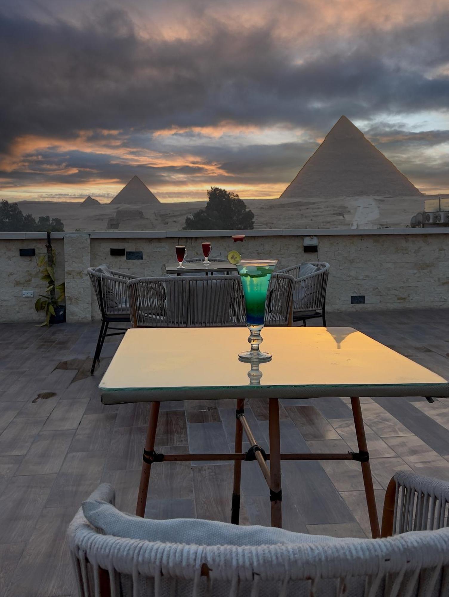Pyramids Vista Inn Kafrat al Jabal Экстерьер фото